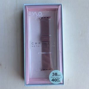 Stainless steel Mesh 38/40mm Pink Apple Watch band